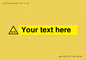 WV5133: Custom Barbed Wire Sign