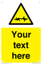 WV5133: Custom Barbed Wire Sign
