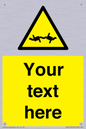 WV5133: Custom Barbed Wire Sign