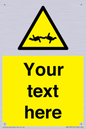 WV5133: Custom Barbed Wire Sign