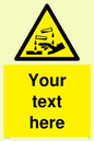 WV5134: Custom Corrosive Substance Sign