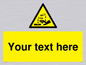 WV5134: Custom Corrosive Substance Sign