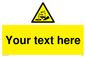 WV5134: Custom Corrosive Substance Sign