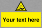 WV5134: Custom Corrosive Substance Sign