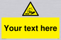 WV5134: Custom Corrosive Substance Sign
