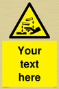 WV5134: Custom Corrosive Substance Sign