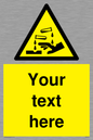 WV5134: Custom Corrosive Substance Sign