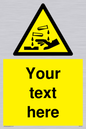 WV5134: Custom Corrosive Substance Sign