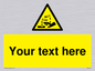 WV5134: Custom Corrosive Substance Sign