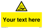 WV5134: Custom Corrosive Substance Sign