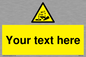WV5134: Custom Corrosive Substance Sign