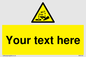WV5134: Custom Corrosive Substance Sign