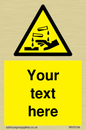 WV5134: Custom Corrosive Substance Sign