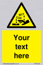 WV5134: Custom Corrosive Substance Sign