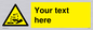 WV5134: Custom Corrosive Substance Sign