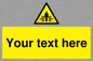 WV5184: Custom Crushing Hazard Sign
