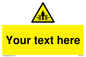 WV5184: Custom Crushing Hazard Sign