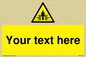 WV5184: Custom Crushing Hazard Sign