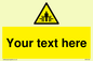 WV5184: Custom Crushing Hazard Sign
