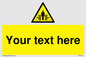 WV5184: Custom Crushing Hazard Sign