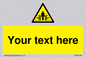 WV5184: Custom Crushing Hazard Sign