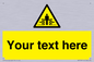 WV5184: Custom Crushing Hazard Sign
