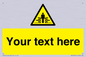WV5184: Custom Crushing Hazard Sign