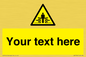 WV5184: Custom Crushing Hazard Sign