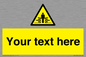 WV5184: Custom Crushing Hazard Sign