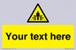 WV5184: Custom Crushing Hazard Sign