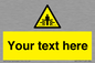 WV5184: Custom Crushing Hazard Sign