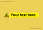 WV5184: Custom Crushing Hazard Sign