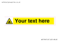 WV5184: Custom Crushing Hazard Sign