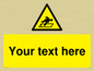 WV5186: Custom Warning Hatch Sign