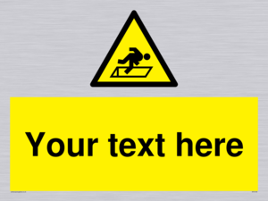 WV5186: Custom Warning Hatch Sign