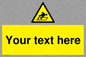 WV5186: Custom Warning Hatch Sign