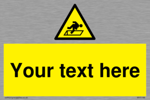 WV5186: Custom Warning Hatch Sign