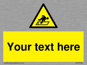 WV5186: Custom Warning Hatch Sign