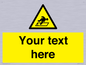 WV5186: Custom Warning Hatch Sign