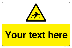 WV5186: Custom Warning Hatch Sign