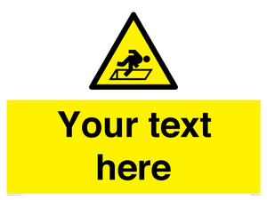 WV5186: Custom Warning Hatch Sign