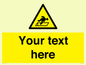 WV5186: Custom Warning Hatch Sign