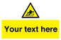 WV5186: Custom Warning Hatch Sign