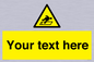 WV5186: Custom Warning Hatch Sign