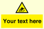 WV5186: Custom Warning Hatch Sign