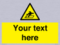 WV5186: Custom Warning Hatch Sign