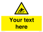 WV5186: Custom Warning Hatch Sign