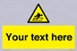 WV5186: Custom Warning Hatch Sign