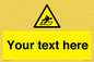 WV5186: Custom Warning Hatch Sign