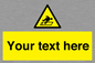 WV5186: Custom Warning Hatch Sign